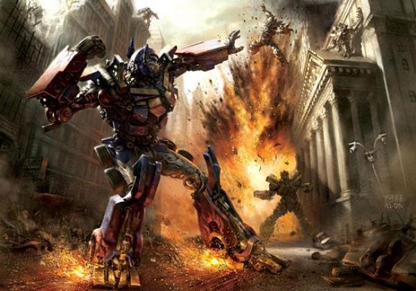 Transformer Illustration artwork